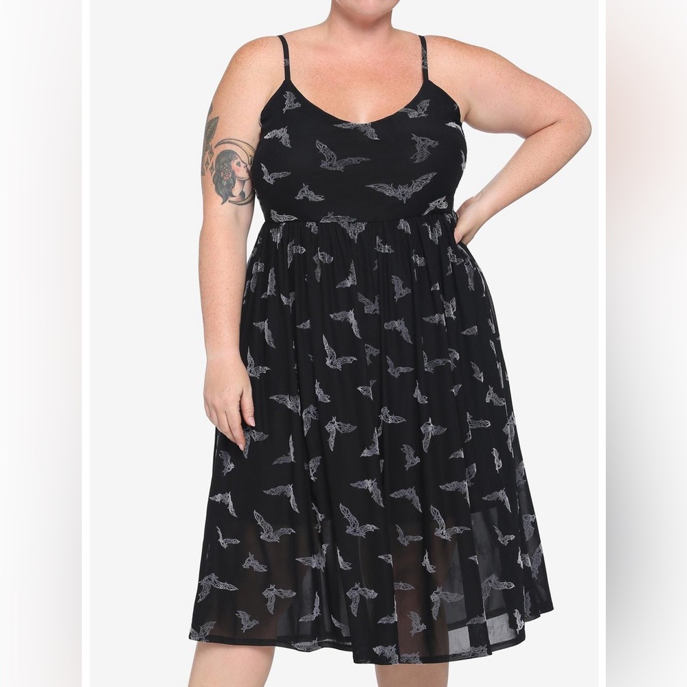 Midnight Hour Black Bat dress